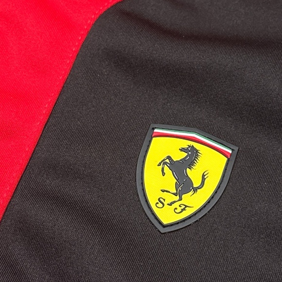Puma Scuderia Ferrari F1 Formula 1 VGW Play Red Softshell Jacket Mens Small - Picture 4 of 12